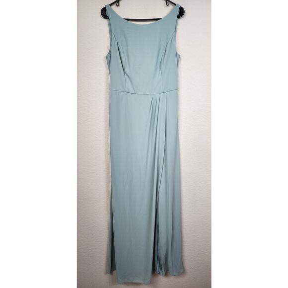 Celebrate DB Studio Size 12 Sage Green Maxi Dress Gown - Picture 1 of 6
